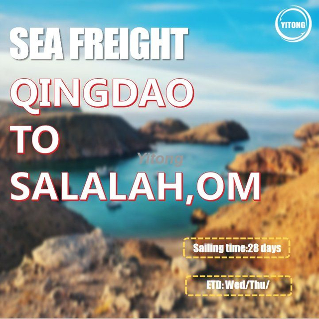 International Logistics Sea Cargo From Qingdao Shenzhen Shantou To Salalah Oman