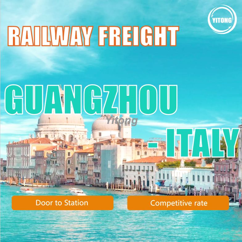 Rail Freight From Guangzhou To Italy