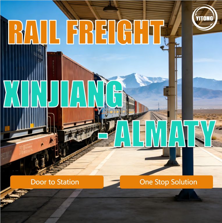 Railway Freight From Xinjiang, China To Almaty, Kazakhstan | Fast China–Kazakhstan Rail Cargo