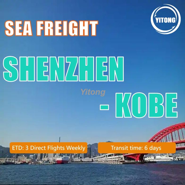 Ocean Cargo Shipping From Shanghai Shenzhen Shantou To Kobe Japa