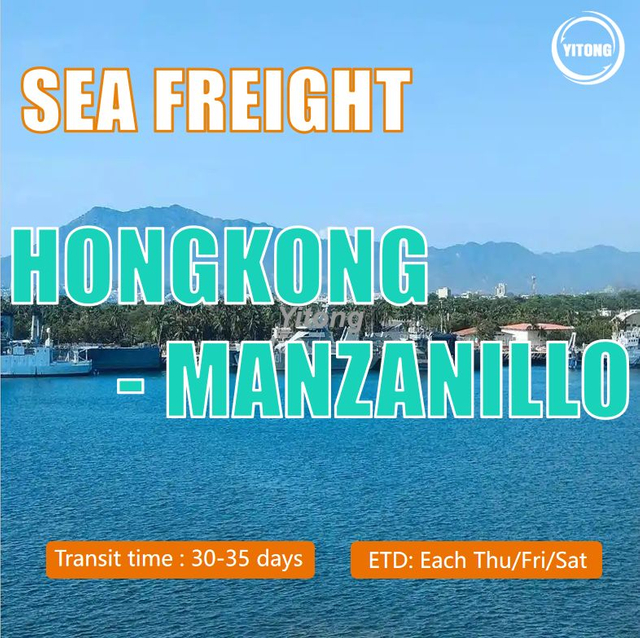 Sea Freight From HongKong To Manzanillo, Mexico