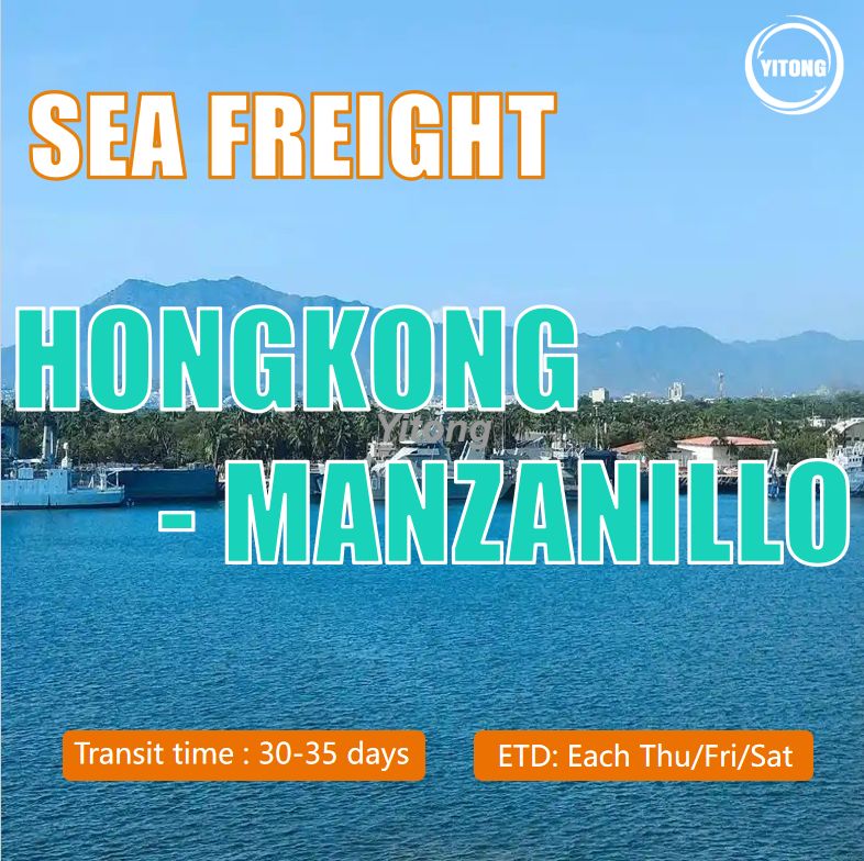 Sea Freight From HongKong To Manzanillo, Mexico