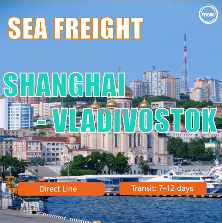 Ocean Freight From Shanghai To Vladivostok, Russia