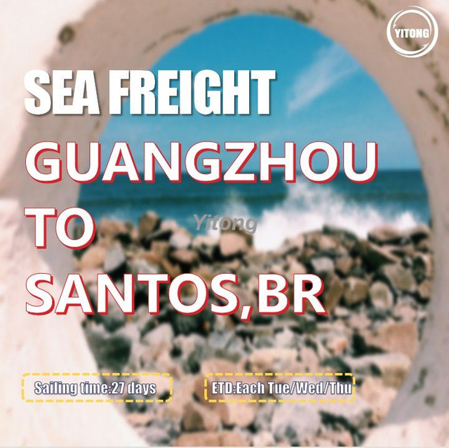Sea Freight From Guangzhou To Santos