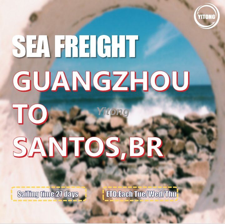 Sea Freight From Guangzhou To Santos