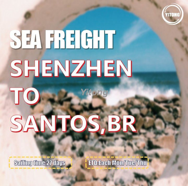 Ocean Freight From Shenzhen To Santos