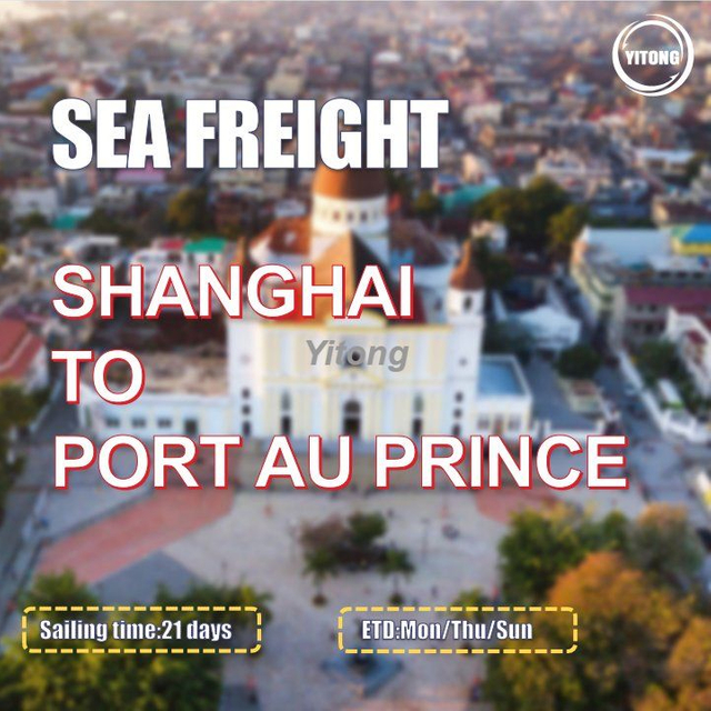 Sea Freight From Shanghai Ningbo Qingdao To Port Au Prince Haiti