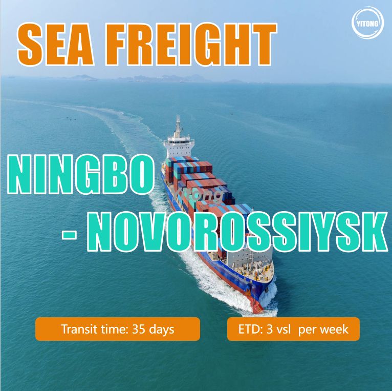 Ocean Shipping Freight From Ningbo To Novorossiysk, Russia