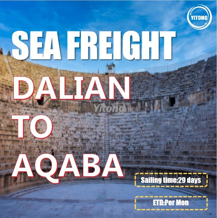 Sea Freight From Dalian China To Aqaba Jordan