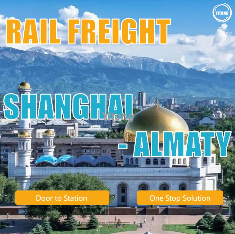 Rail Freight Cargo From Shanghai To Almaty, Kazakhstan