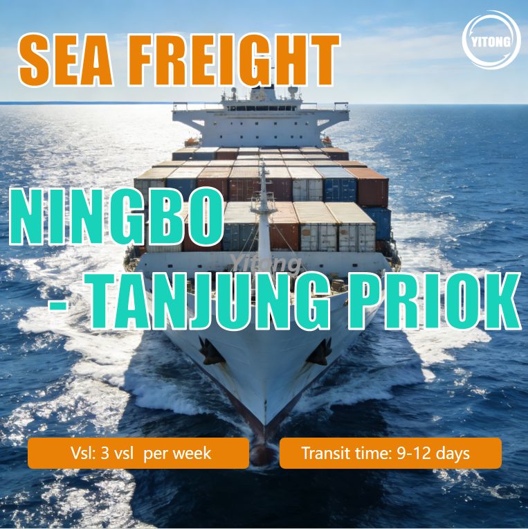 Sea Freight From Ningbo, China To Tanjung Priok Port, Indonesia | Reliable China–Indonesia Ocean Shipping