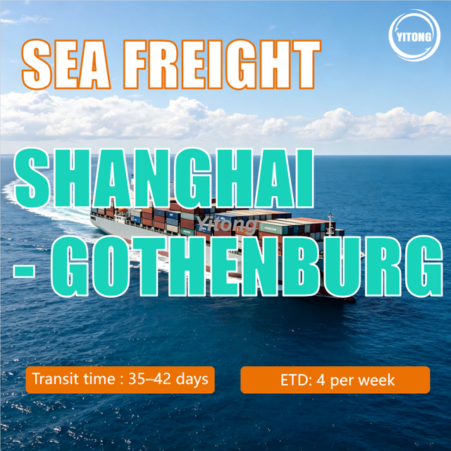 Sea Freight From Shanghai China To Gothenburg Sweden Reliable Shipping Solutions Scandinavian Trade