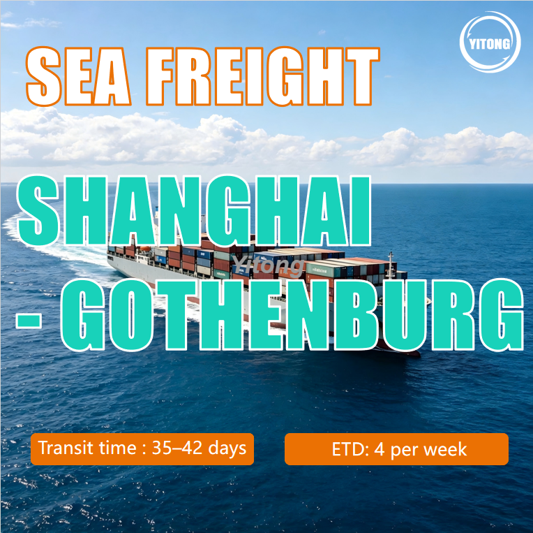 Sea Freight From Shanghai China To Gothenburg Sweden Reliable Shipping Solutions Scandinavian Trade