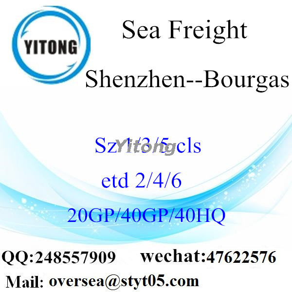 Shenzhen Port Sea Freight Shipping To Bourgas Bulgaria‌