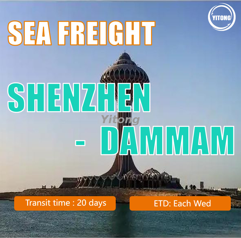 Ocean Freight From Shenzhen to Dammam UAE