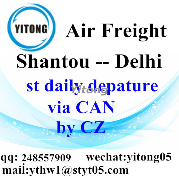 Shantou International Air Freight Forwarding to Delhi India