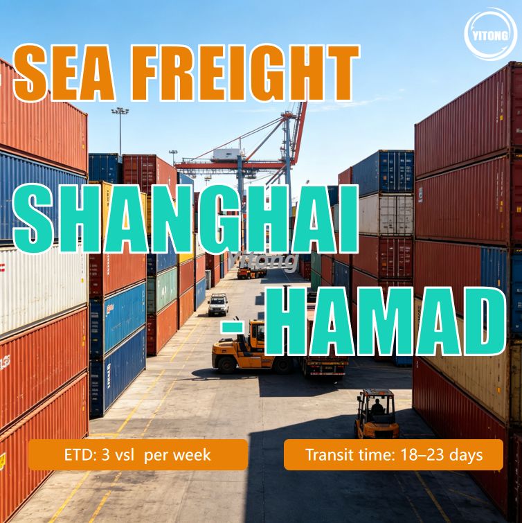 Ocean Shipping From Shanghai China To Hamad, Qatar