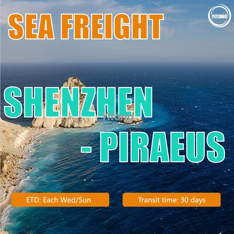 Sea Cargo Shipping Agent Ocean Shipping From Shenzhen China To Piraeus Greece