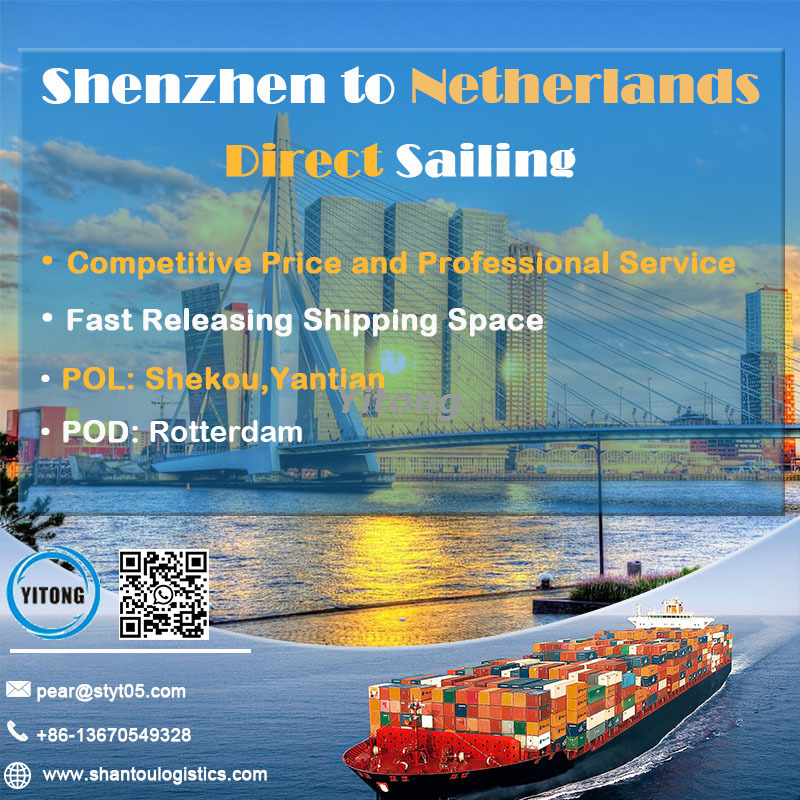 Sea Freight From Shenzhen to Rotterdam Holland