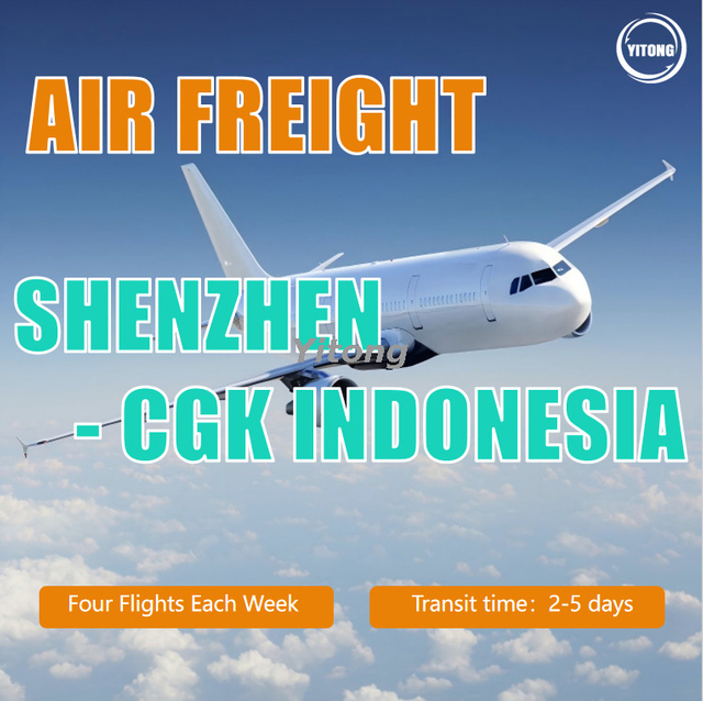 Air Shipping from Shenzhen to Jakarta Indonesia