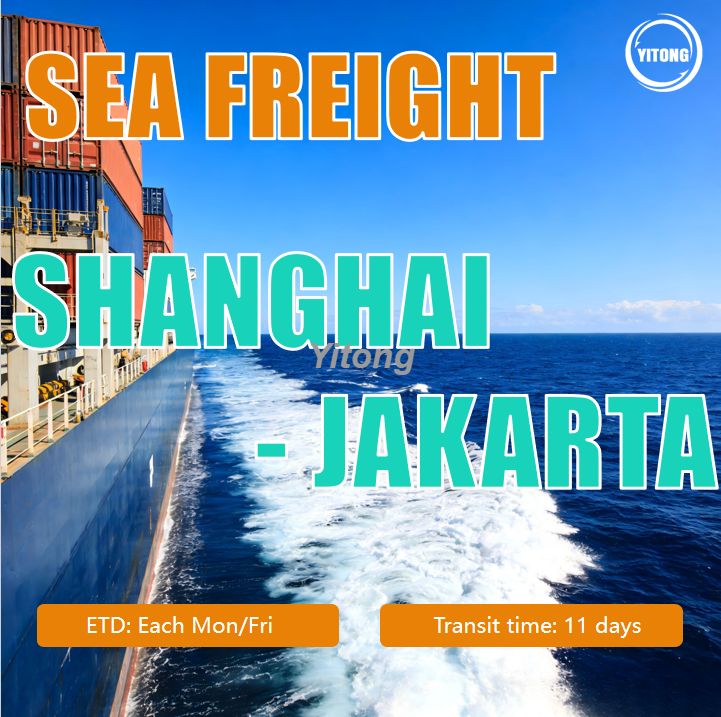 Ocean Freigh Shipping Sea Freight Service From Ningbo To Indonesia