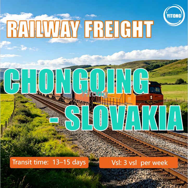 Efficient Railway Freight From Chongqing China To Slovakia Fast Eurasian Land Bridge Logistics