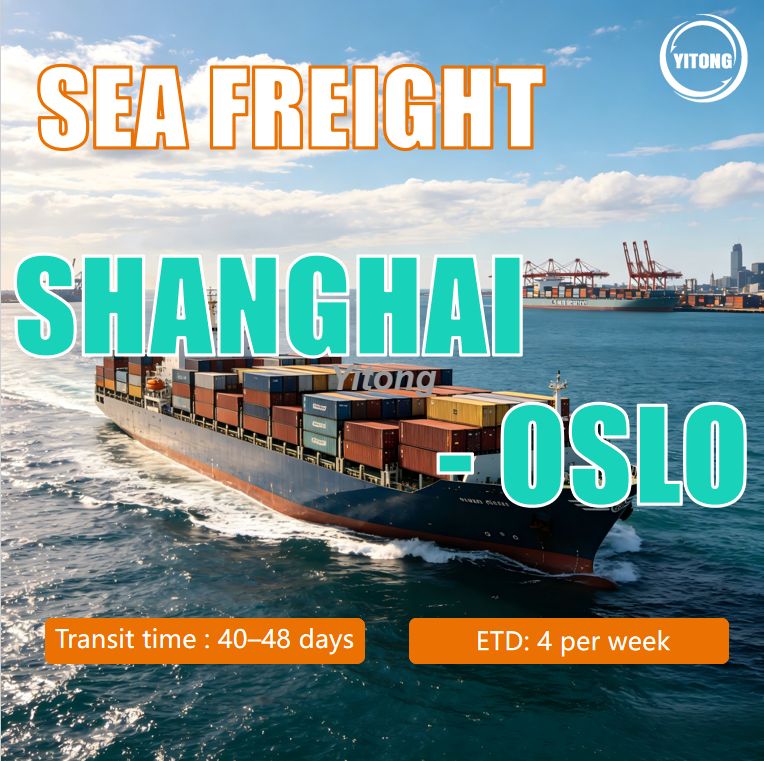 End-to-End Sea Freight from Shanghai China to Oslo Norway | Secure & Scalable Shipping Services