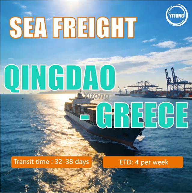 Sea Freight from Qingdao China to Greece Reliable Ocean Shipping Mediterranean Trade