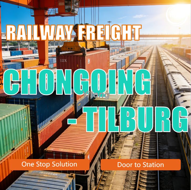 Railway Freight From Chongqing China To Tilburg Netherlands China Europe Rail Cargo Service