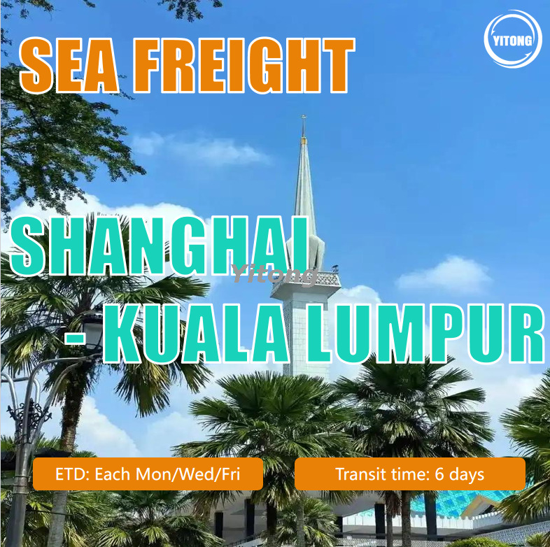Shipping Logistic From Shanghai to Kuala Lumpur Malaysia
