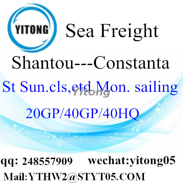 Shantou Sea Freight to Constanta Romania