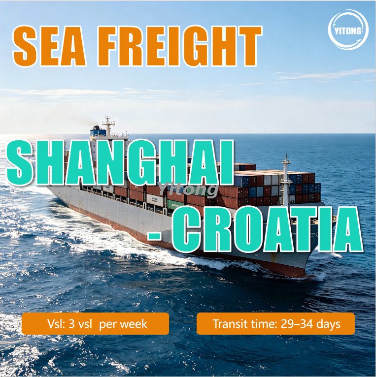 Sea Freight from Shanghai to Croatia