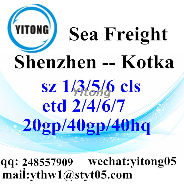 Shenzhen Sea Freight Shipping Agent to Kotka Finland