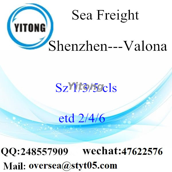 Shenzhen Port LCL Consolidation To Valona USA