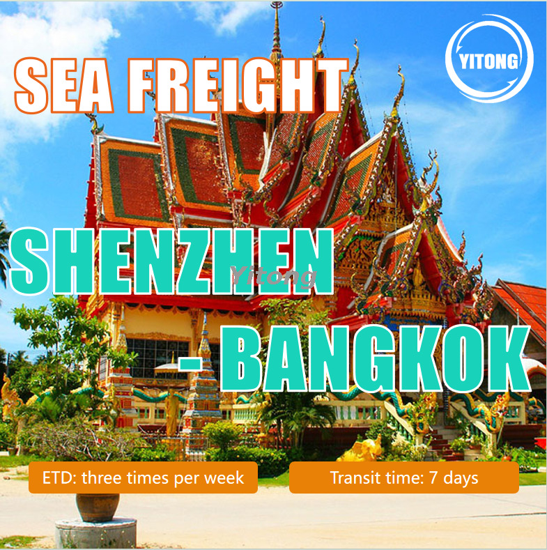 Sea Freight From Shenzhen To Bangkok Thailand