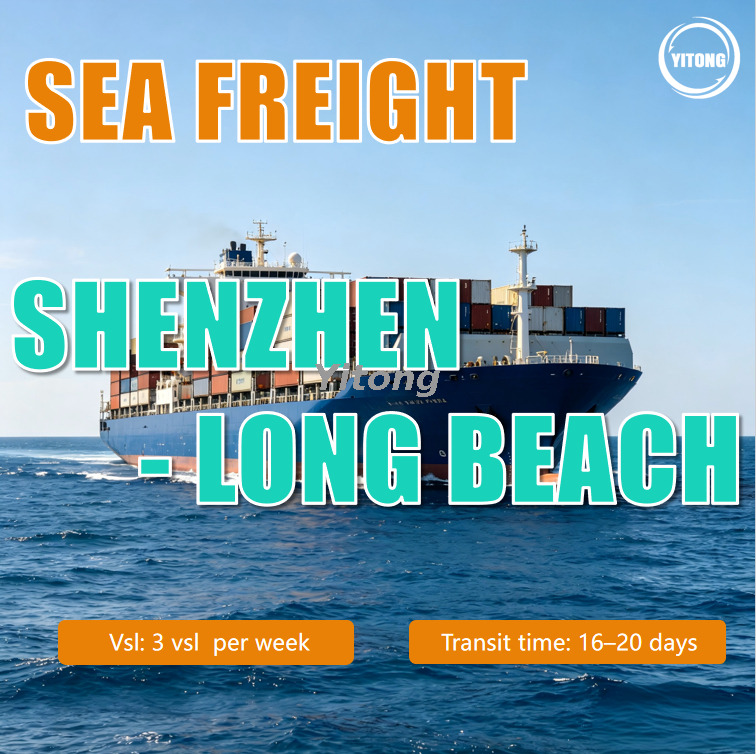 Sea Freight from Shenzhen to Long Beach United States