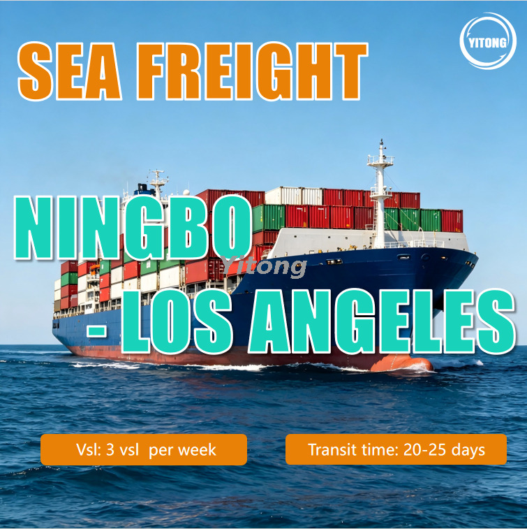 Sea Freight from Ningbo to Los Angeles United States