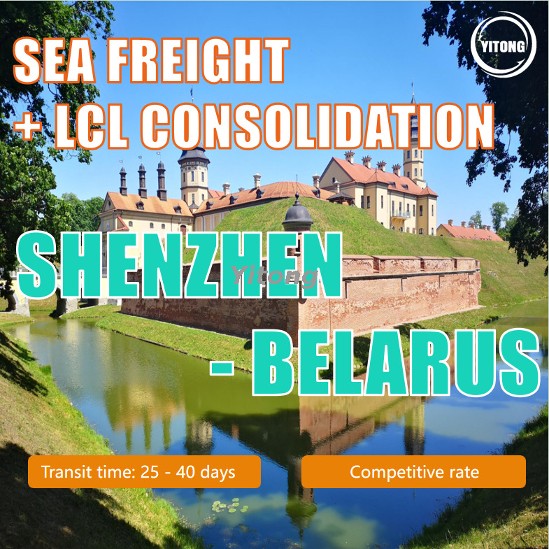 LCL Sea Freight From Shenzhen To Belarus