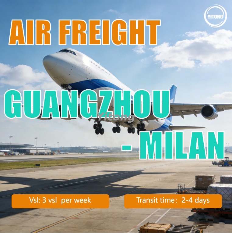 Guangzhou to Milan Air Freight Solutions