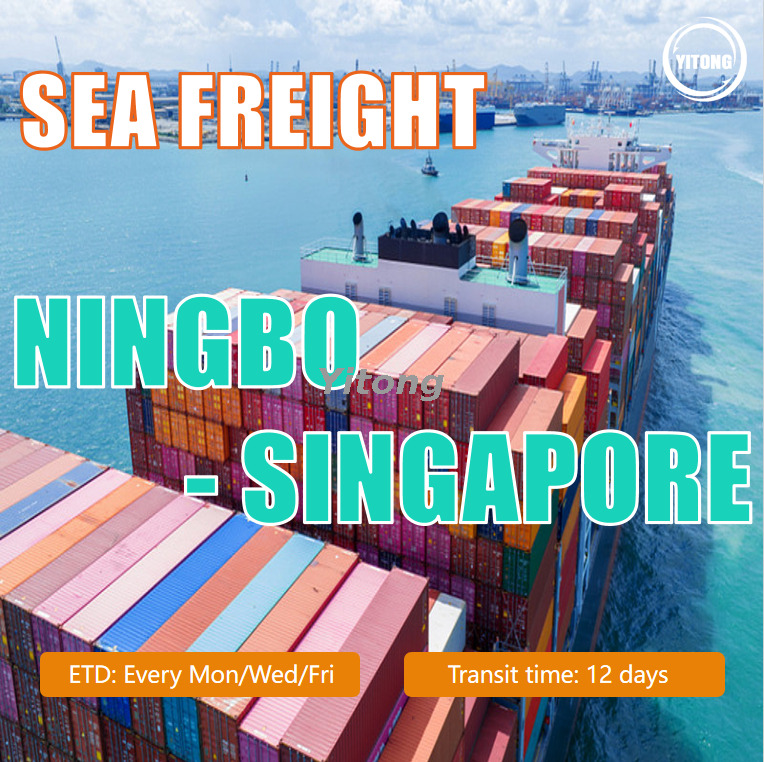 Sea Shipping from Ningbo to Singapore Port