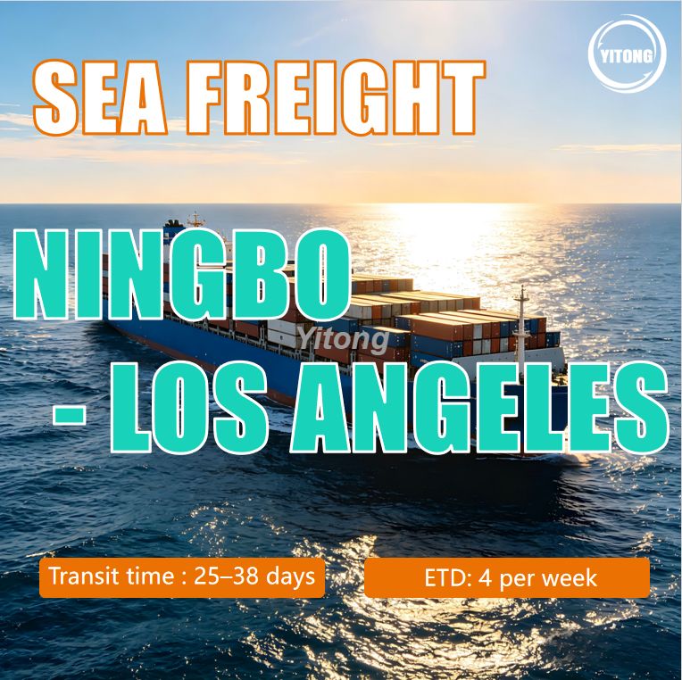 Reliable Sea Freight from Ningbo China to Los Angeles USA Fast Trans-Pacific Shipping Solutions