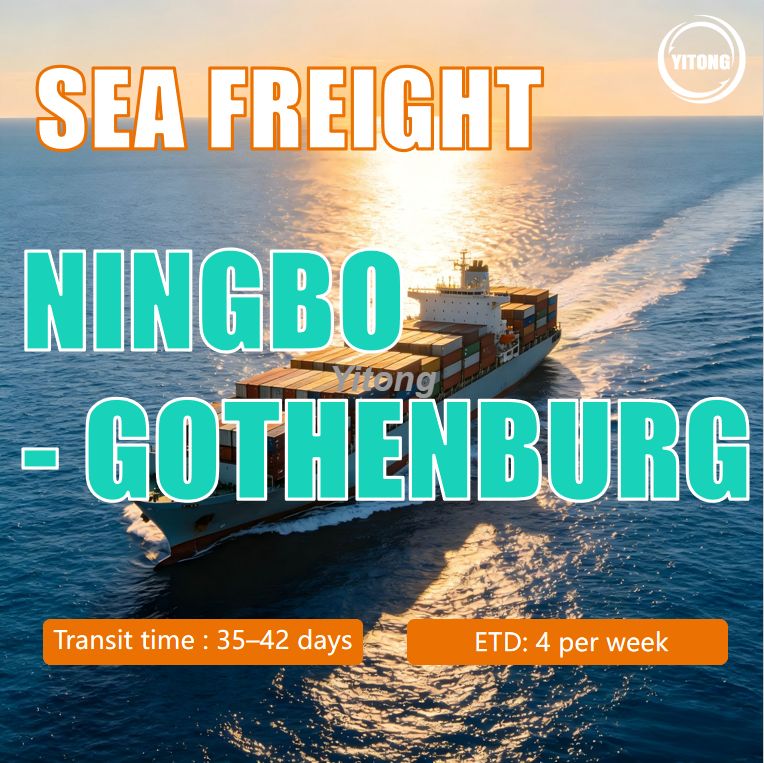 Sea Freight From Qingdao China To Gothenburg Sweden Efficient Ocean Shipping To Northern Europe