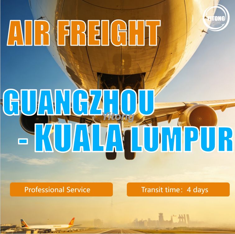 Air Freight Shipping From Guangzhou China To Kuala Lumpur