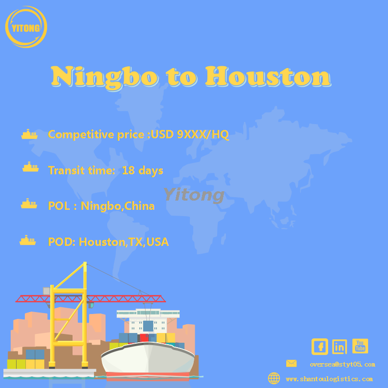 Ocean Freight From Shanghai To Houston United States