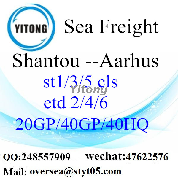 Shantou Port Sea Freight Shipping To Aarhus ‌Denmark‌