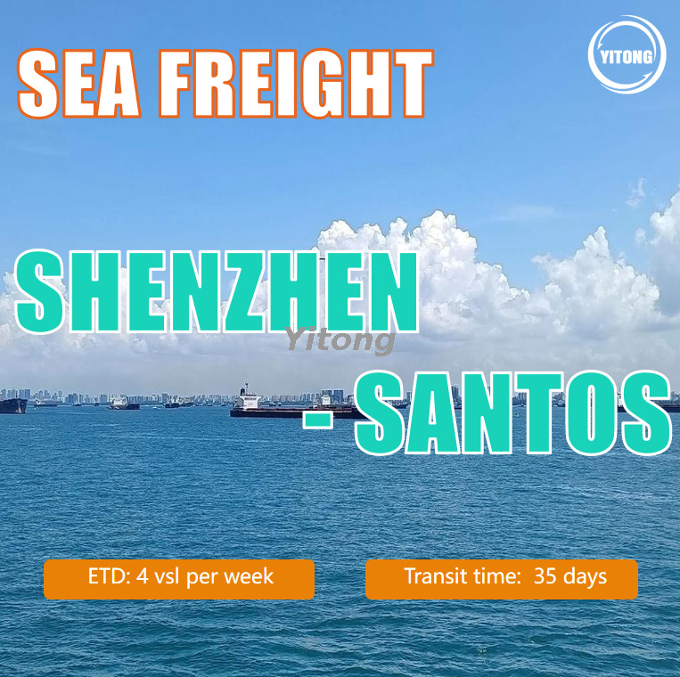 Sea Freight From Shenzhen To Santos Brazil