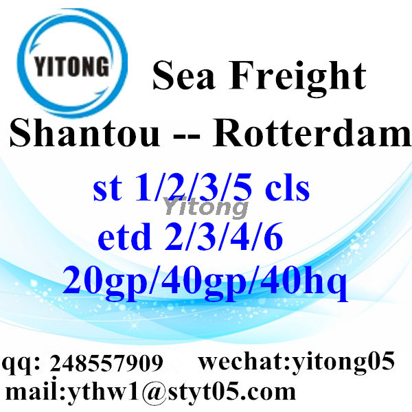 Shantou Shipping Services to Rotterdam Holland