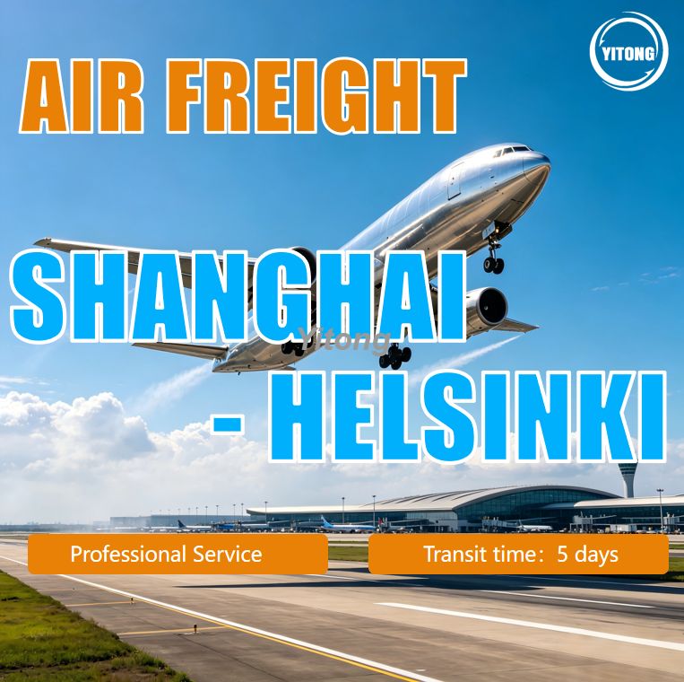 Fast Air Freight From Shanghai China To Helsinki Airport Finland Reliable Express Cargo Solutions
