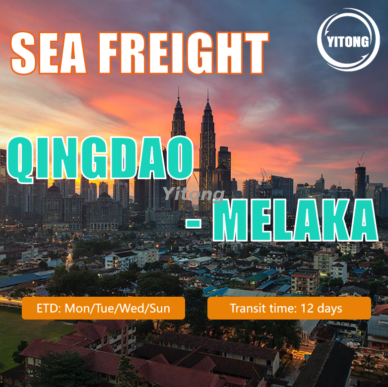 Sea Freight From Qingdao To Melaka Malaysia