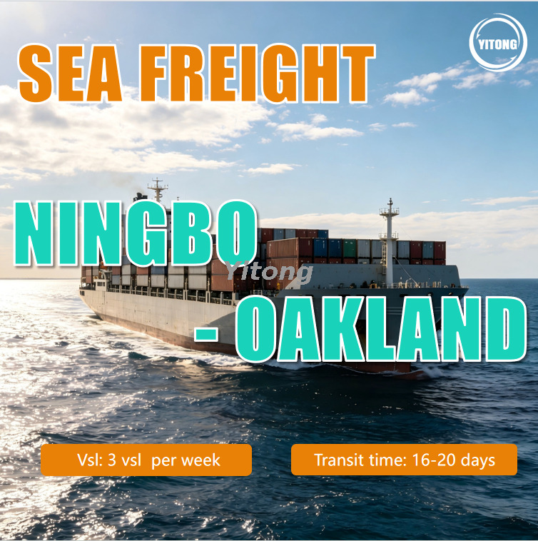 Sea Freight from Ningbo to Oakland United States